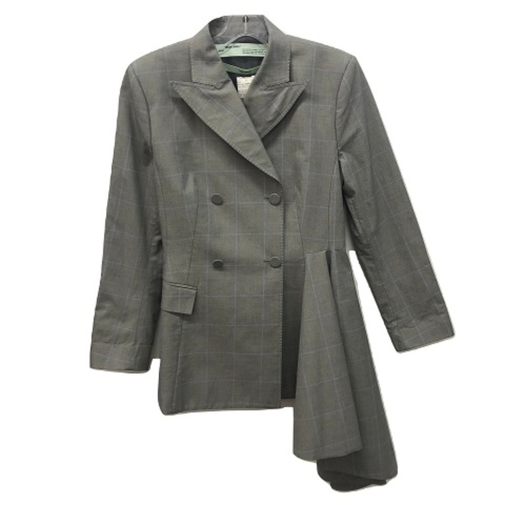 Off White “Main Label” Blazer, Size 8